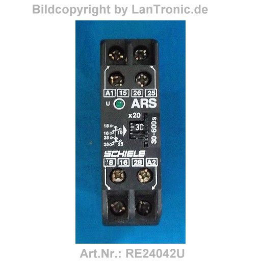 Zeitrelais ARS 30600sek. Schiele Industriewerke